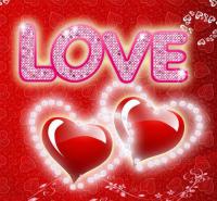 Открытка, картинка, 14 февраля, сердце, поздравление, сердечко, Love, любовь